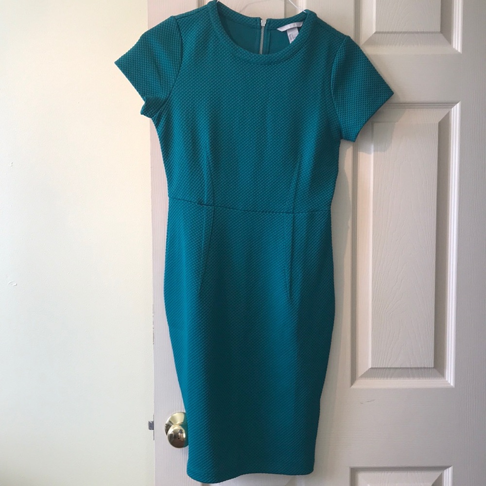 H&M Teal Dress